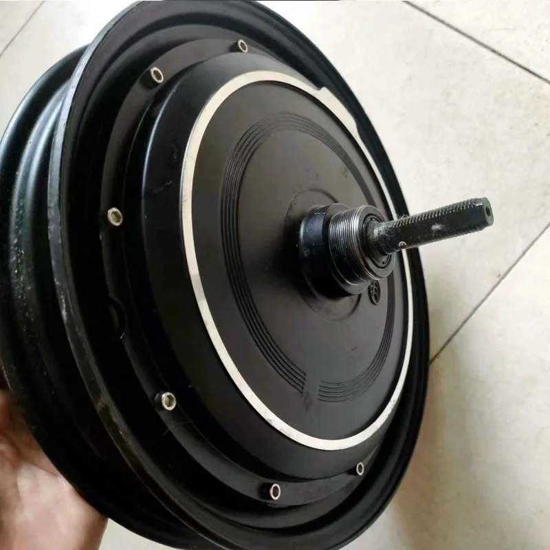 10 Inch 350W/500W Fast Speed Brushless Wheel Hub Motor For Electric Motorcycle Bike