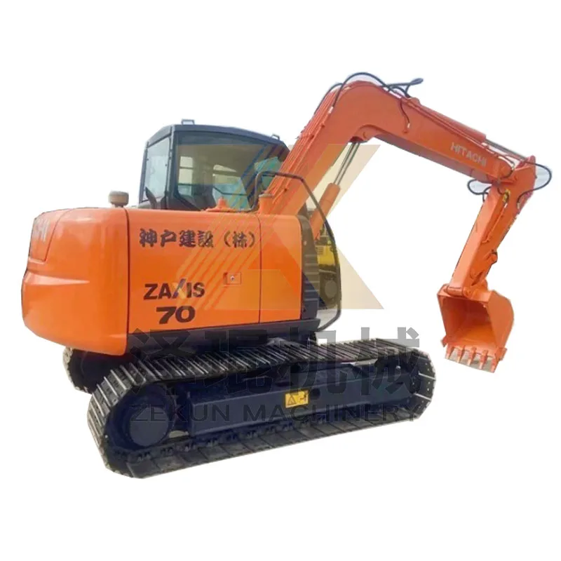 used zx70 -5g hitachi zx70-5g excavator with original hydraulic pump in good condition for sale