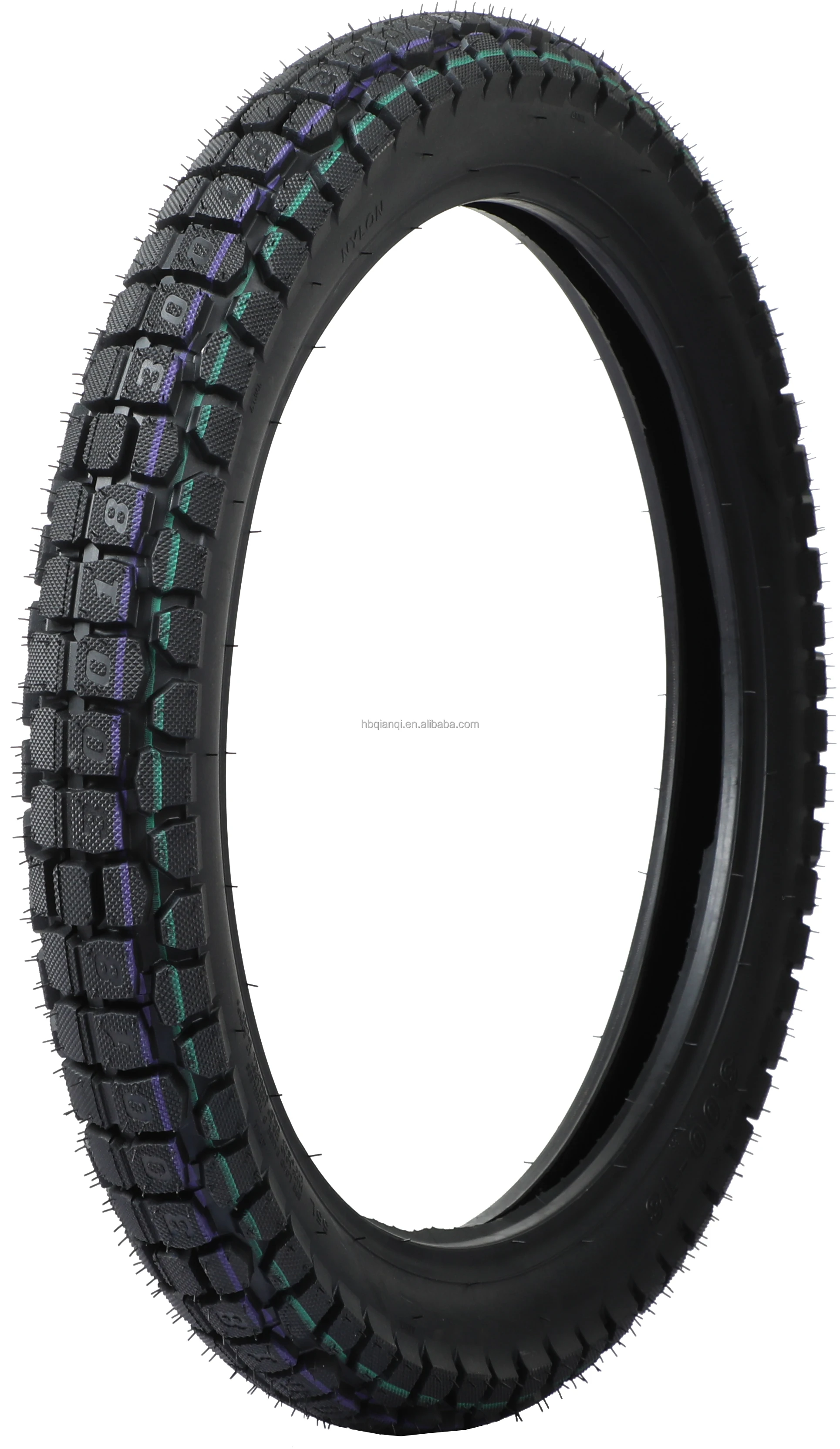 motorcycle tyres Customized Strong Wear Proof Pattern Tubeless Scooter Rubber Tyre Wheel