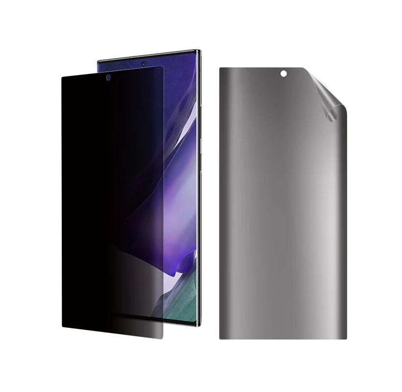 0.18mm Ultra-thin Hydrogel Privacy TPU Sheet Screen Protector Touch Sensitive With 120*190mm Privacy Screen Protector