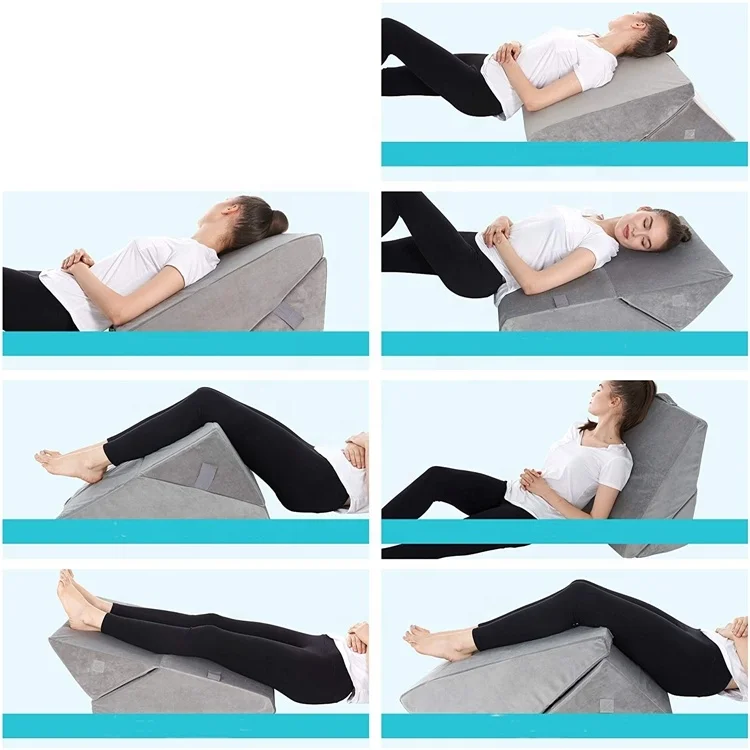 Back Support Pillow Anti Snoring Reading Machine Washable