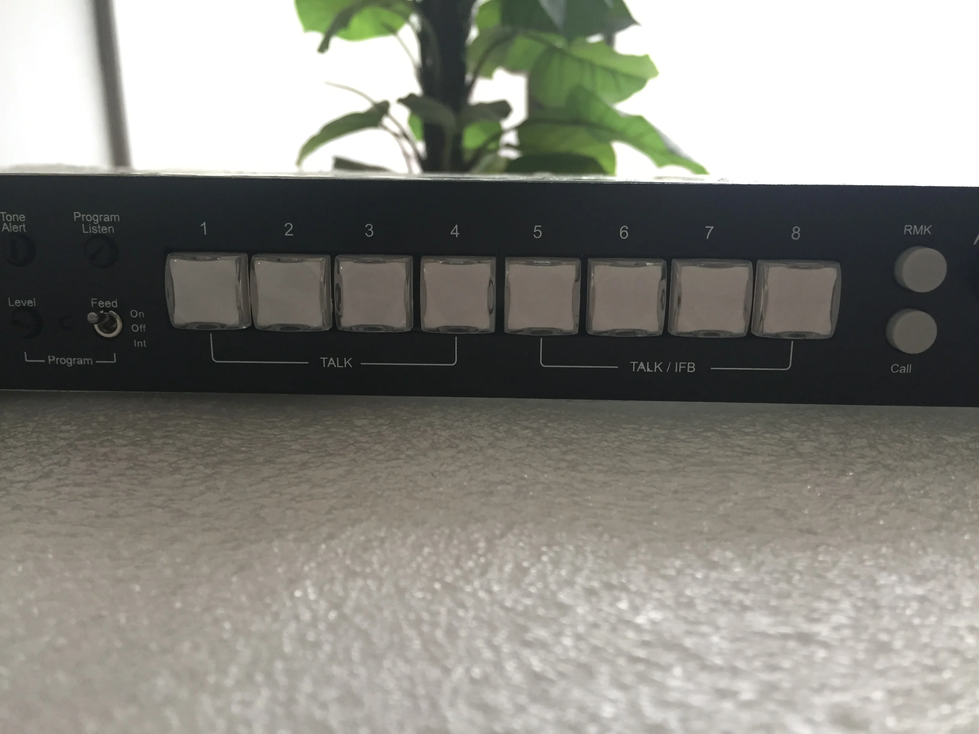 Telikou TM-800 экранное меню Восьмиканальный проводной мастер-станция для профессионального аудио-видео Освещение звуковой сцены домофон