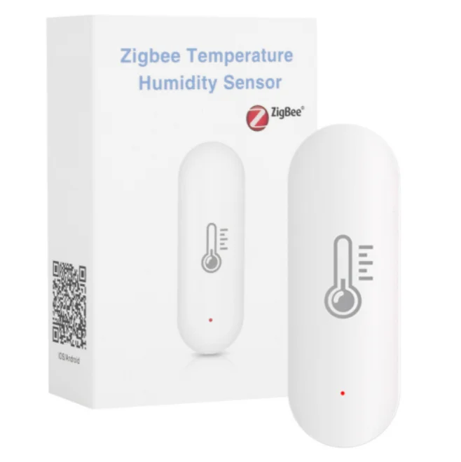Tuya APP Temperature And Humidity Sensor Household zigbee Hygrometer Thermometer With Support Alexa Google Assista