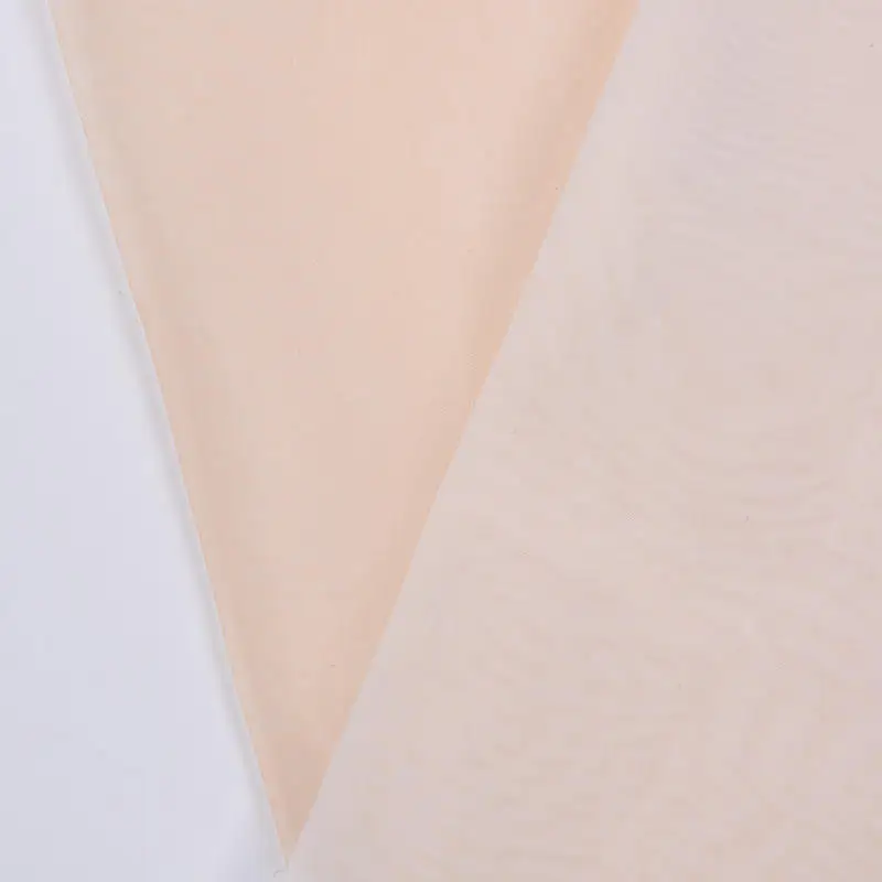 Hot Selling Manufacturers organza transparent glass chiffon for wedding dress fabric and dress cloth