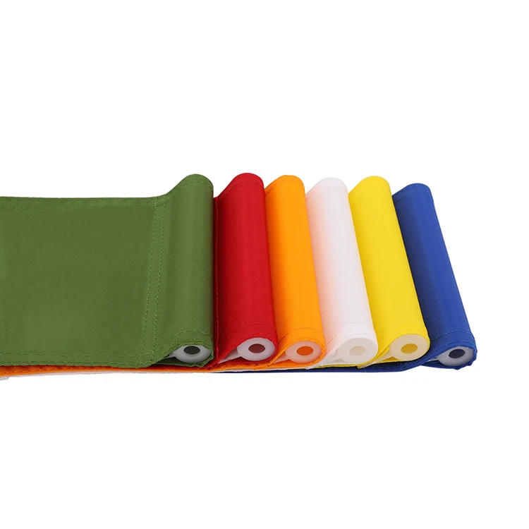 Wholesale polyester golf flag custom design mini stick for golf club