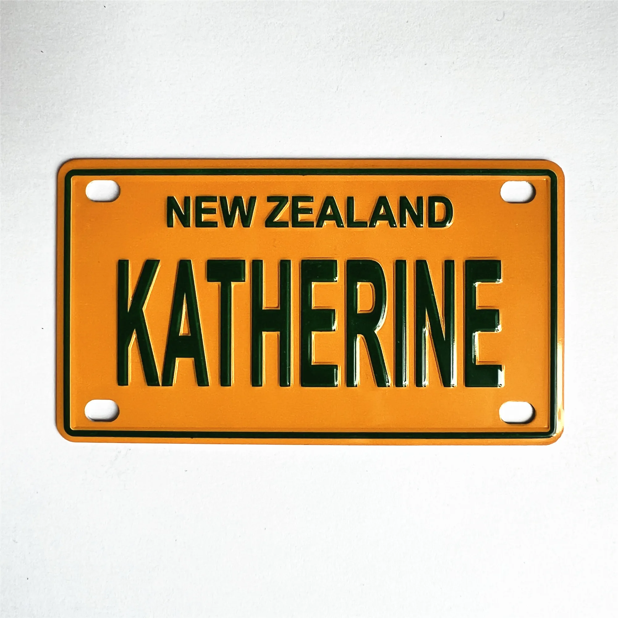 Aluminium Mini License Plate For Bicycles, Bikes, ,high quality personalized with your design custom Decorative plate