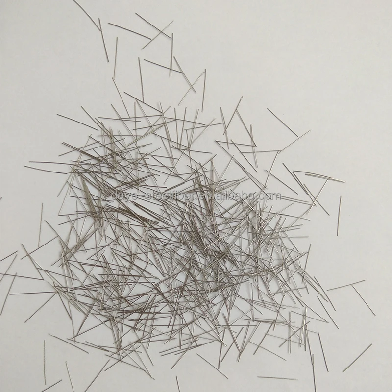 Stainless Straightness Steel Fiber for Buildings Metal Building Materials for Construction & Real Estate and Bridges