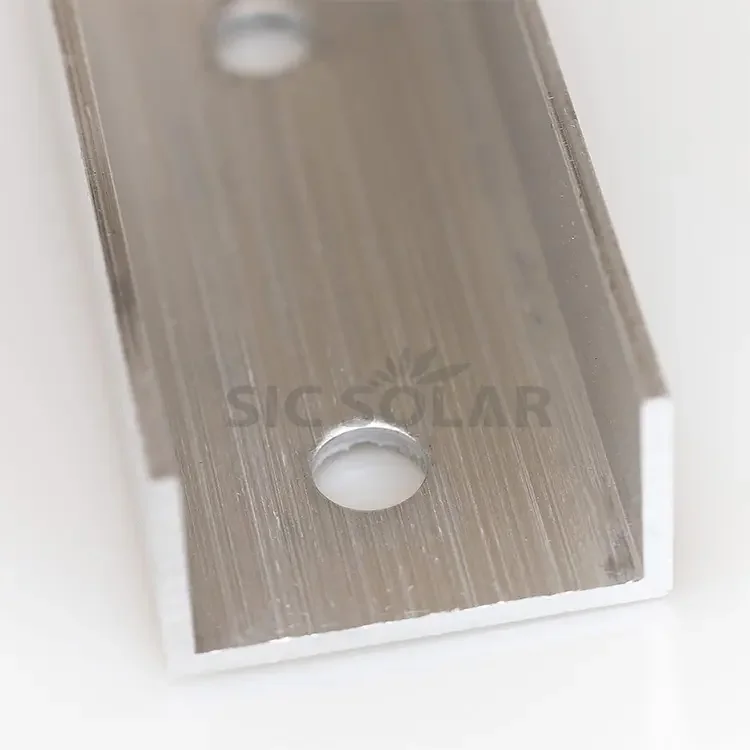 Aluminum Rail Splice Solar Rail Connector Rail Seam Splice For Roof Solar