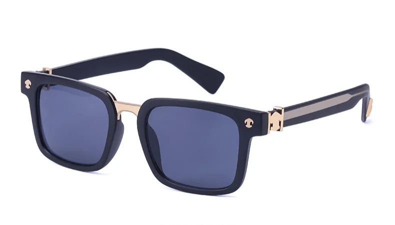 Crystal Mens Square Sunglasses Men Transparent Shades Designer Black  Gafas De Sol