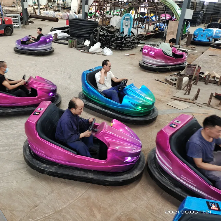 Indoor Factory Price Amusement Park Ride Children And Adult Dodgem Ground Grid  Electric Bumper Car With Floor For Sale