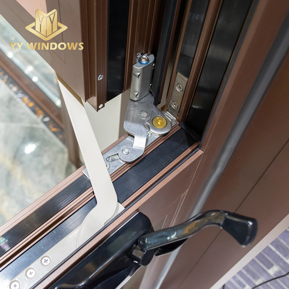 nfrc american standard double tempered glass american style crank open casement window