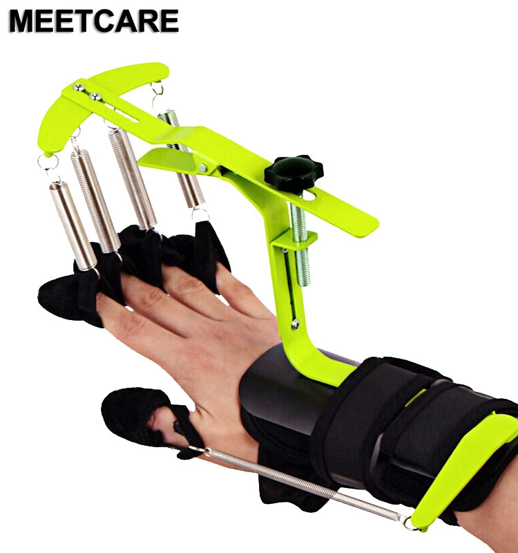 Hand Posture Corrector Finger Trainer Physiotherapy Rehabilitation Training Device Finger Brace Orthosis for Exercise