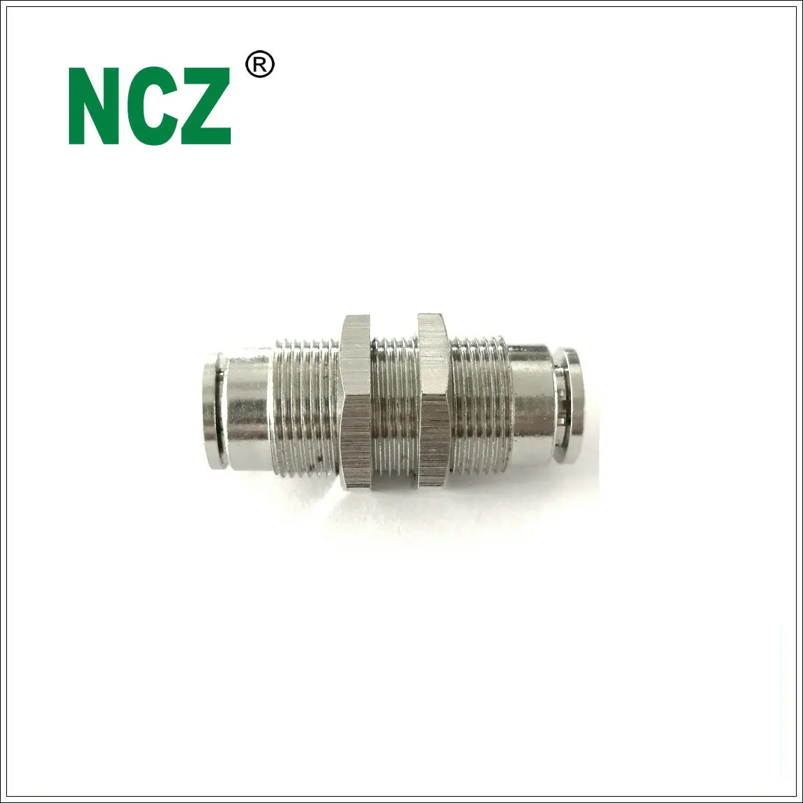 NCZ copper nickel plated quick plug connector YPF-S PM Wear plate full copper Quick joint hose Nylon tube Pneumatic fittings