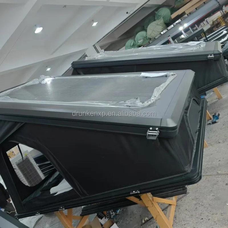 Runkenxp Автоматическая складывающаяся внедорожная алюминиевая оболочка 1 32 м ширина высокий хвост кемпинг палатка на крыше автомобиля