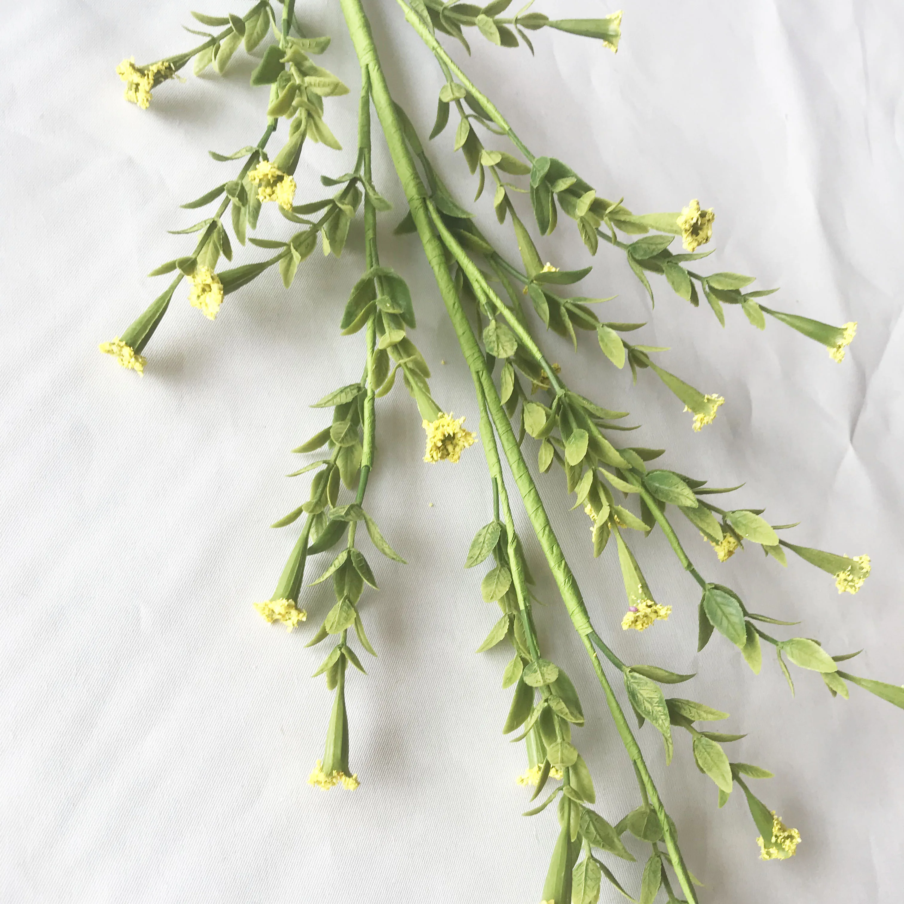 Wholesale Fashion Artificial Flowers decoracion flores secas navidad with plastic handmade wire for christmas flower ornaments