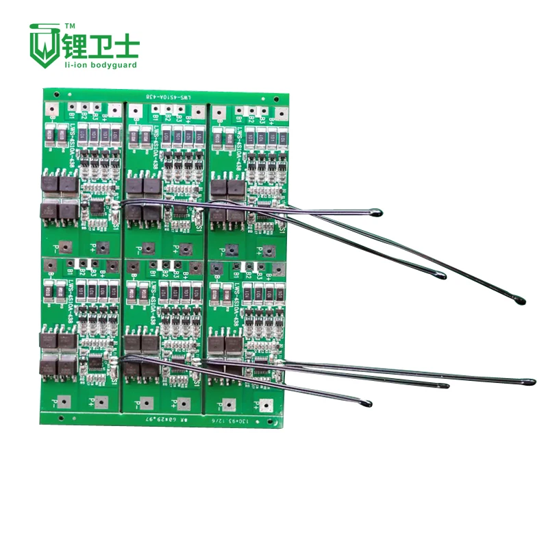 LWS 18650 lithium battery 3s 4s 7s 10s 13s 12V pcb lifepo4 li-ion bms lithium ion battery 5A 10A for smart bms board