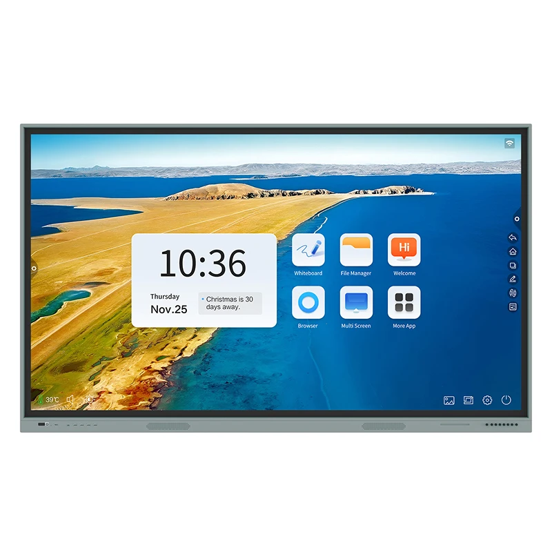 65inch smart board android 11 4+32G interactive boards whiteboard interactive flat panel touch screen school use