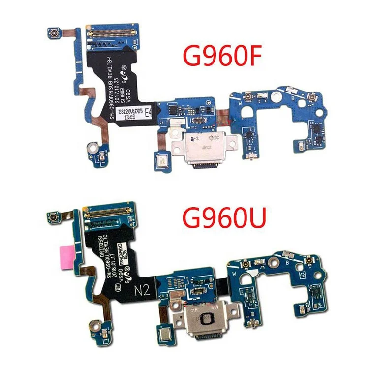 S9 USB Charging Port Charger Dock Mic Flex Cable G960U G960F