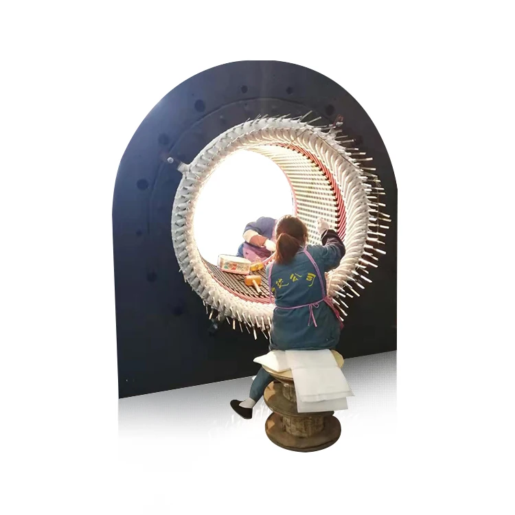 Mini hydroelectric power water turbine low rpm 200kw hydro generator