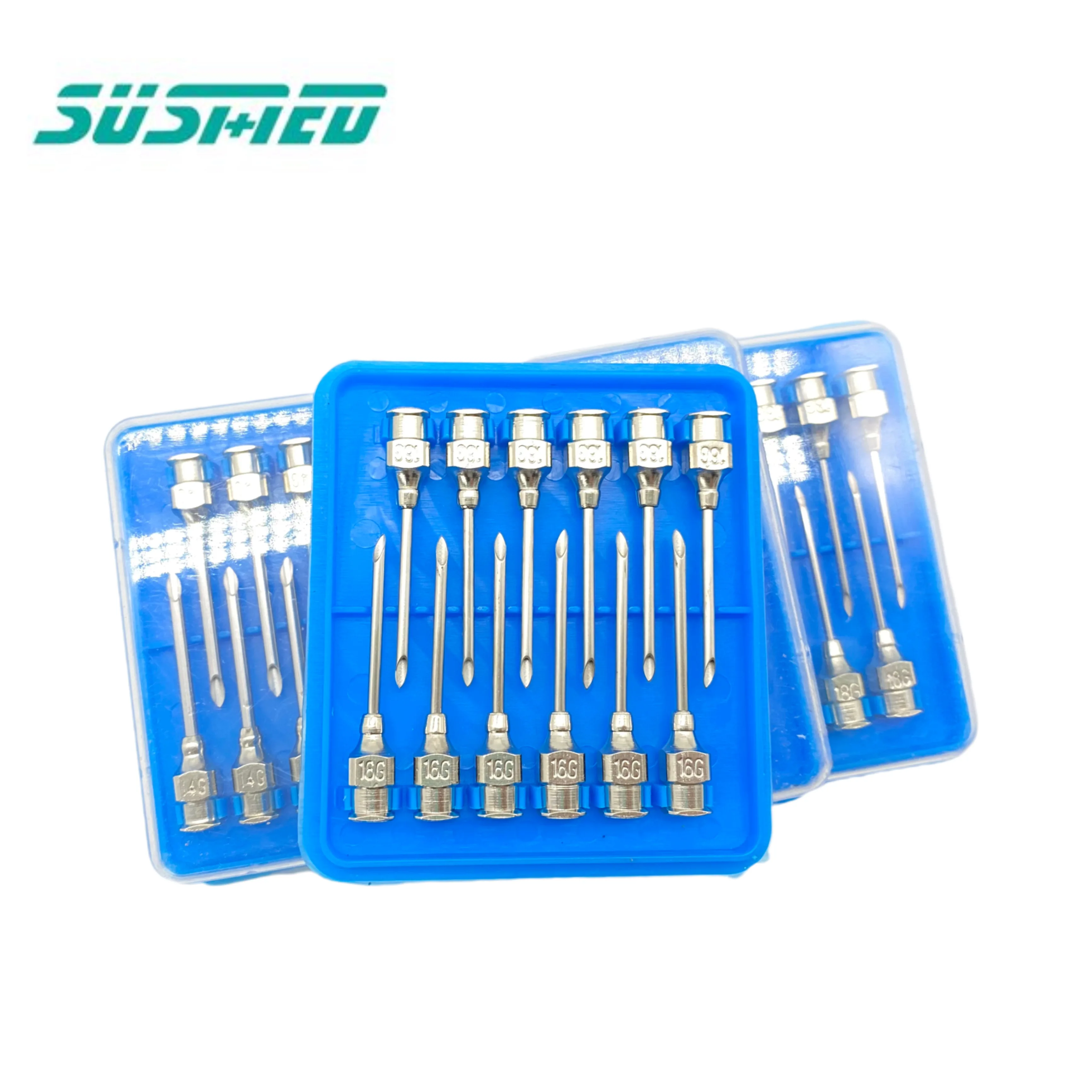 Veterinary stainless steel needle animal hypodermic injection needle veterinary syringe needle