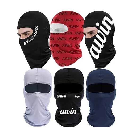 balaclava hot sale custom logo printing Full Face Cover Face Mask ski mask balaclava