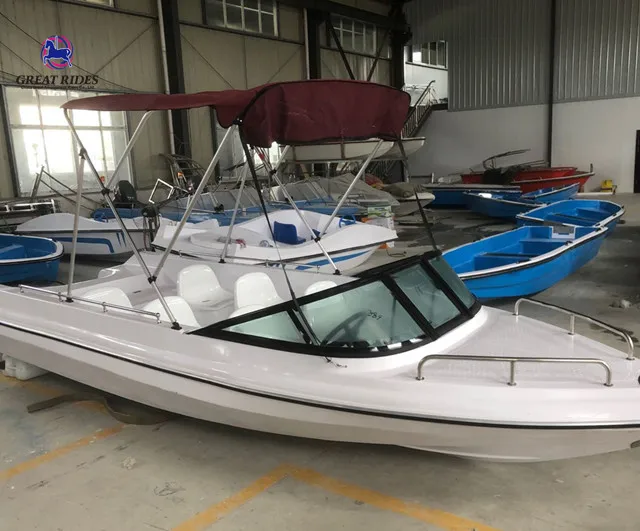 
CE approval 8 person fiberglass mini jet speed boat hot sale in philippine 