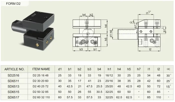 VDI Magnetic Bt40 Tool Holder DIN 69880 Right Hand Long-Radial Vdi 30 Tool Holder B5