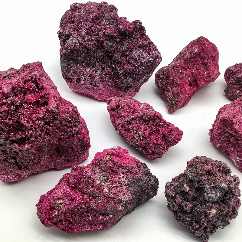 Factory Price Natural Wholesale  high quality gemstone ruby Crystal Raw Specimen Crystal Rough Stone for home decoration
