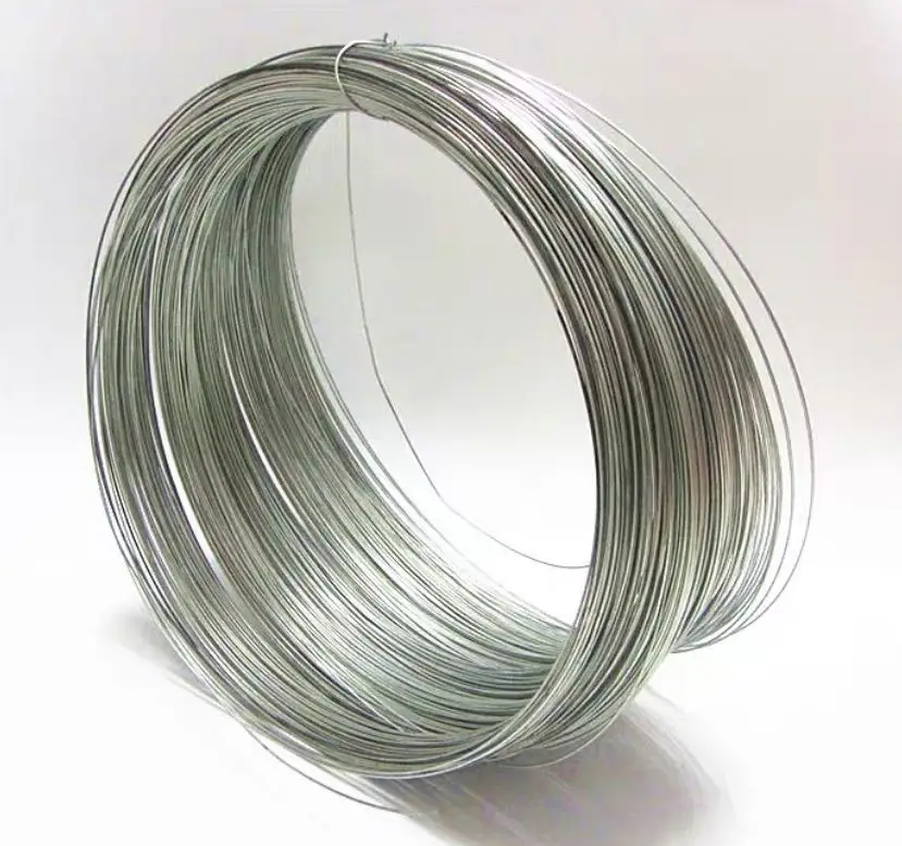 hot dipped galvanized steel wire 1.0mm 3.0mm electro galvanized Iron wire