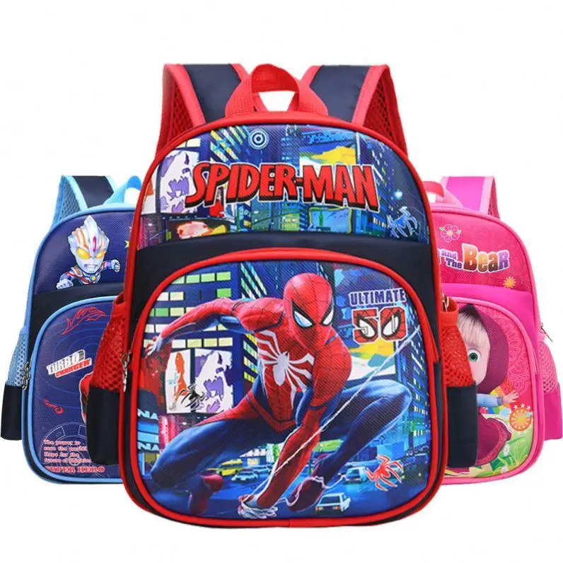 Factory Primary school bag boys and girls children backpack cartoon bag waterproof Wear-resisting Schoolbags