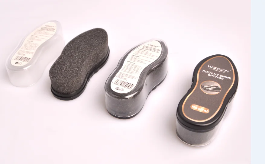 Instant shoe shine sponge Express Shoe Shine Sponge for leather shoes