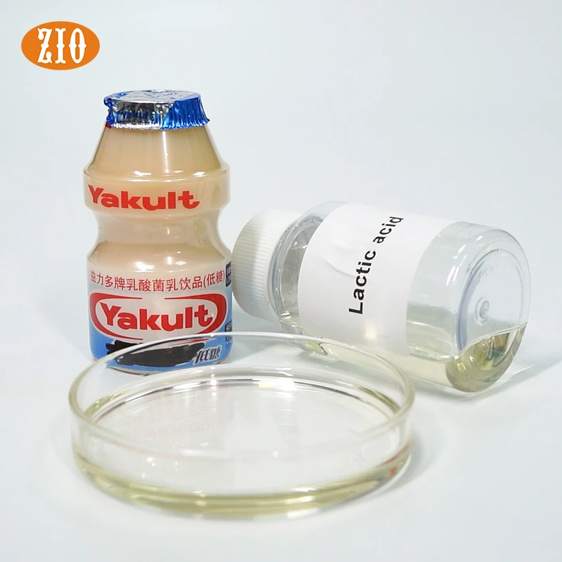 
Factory price bulk lactic acid 88% food grade, poly-l-lactic acid 