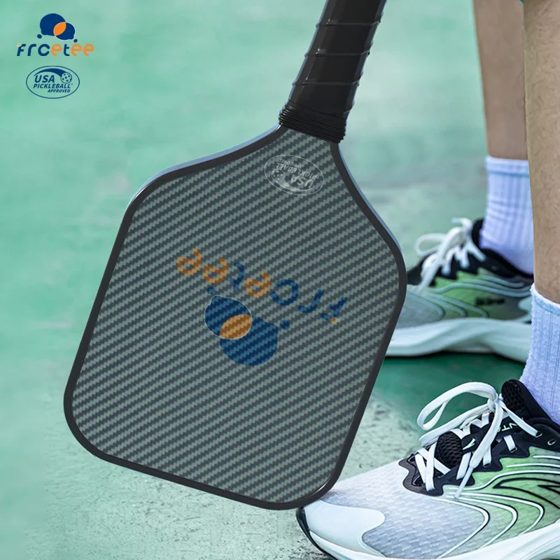 2024 Popular Customizable Manufacturer kevlar Surface gray  PP Honeycomb Kevlar Pickleball Paddle