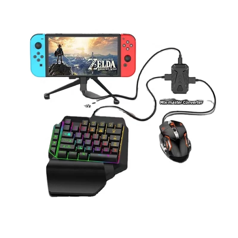 Для N-Switch/Ps5/ps4/ps3/Xbox для pubg FPS игр клавиатуры и мыши конвертер ps5 smart trigger