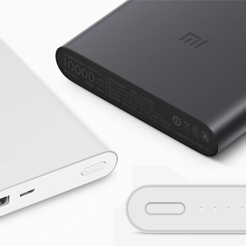 Original Xiaomi Redmi Power Bank 20000mAh Portable Charger Dual USB 18W MAX Mi External Battery Fast Charge Quick