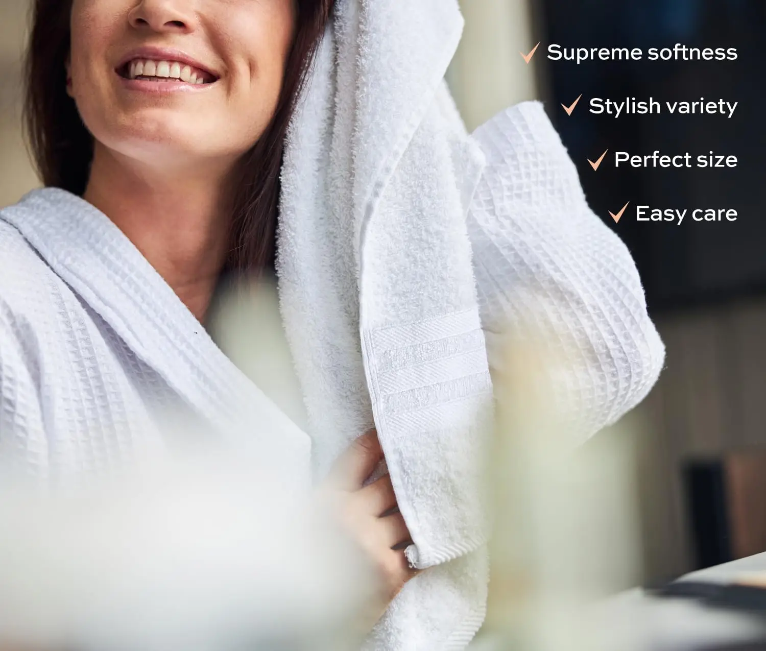 Wholesale Luxury Custom Logo Quick Dry 100% Cotton Fabric Hotel Soft Large White Face Hand Hair Towels Bath Towel Set For Hotel