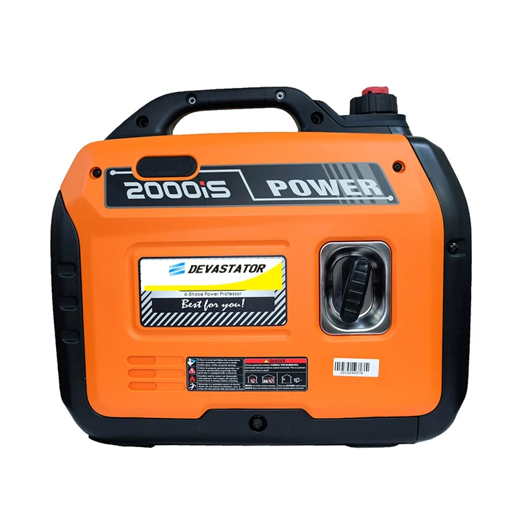 Хит продаж, генератор инвертора USB, 2 кВт, бензиновые генераторы, бесшумный инвертор