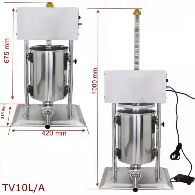 Automatic Sausage Filler Stuffer Machine Sausage Making Machine Sausage Filling