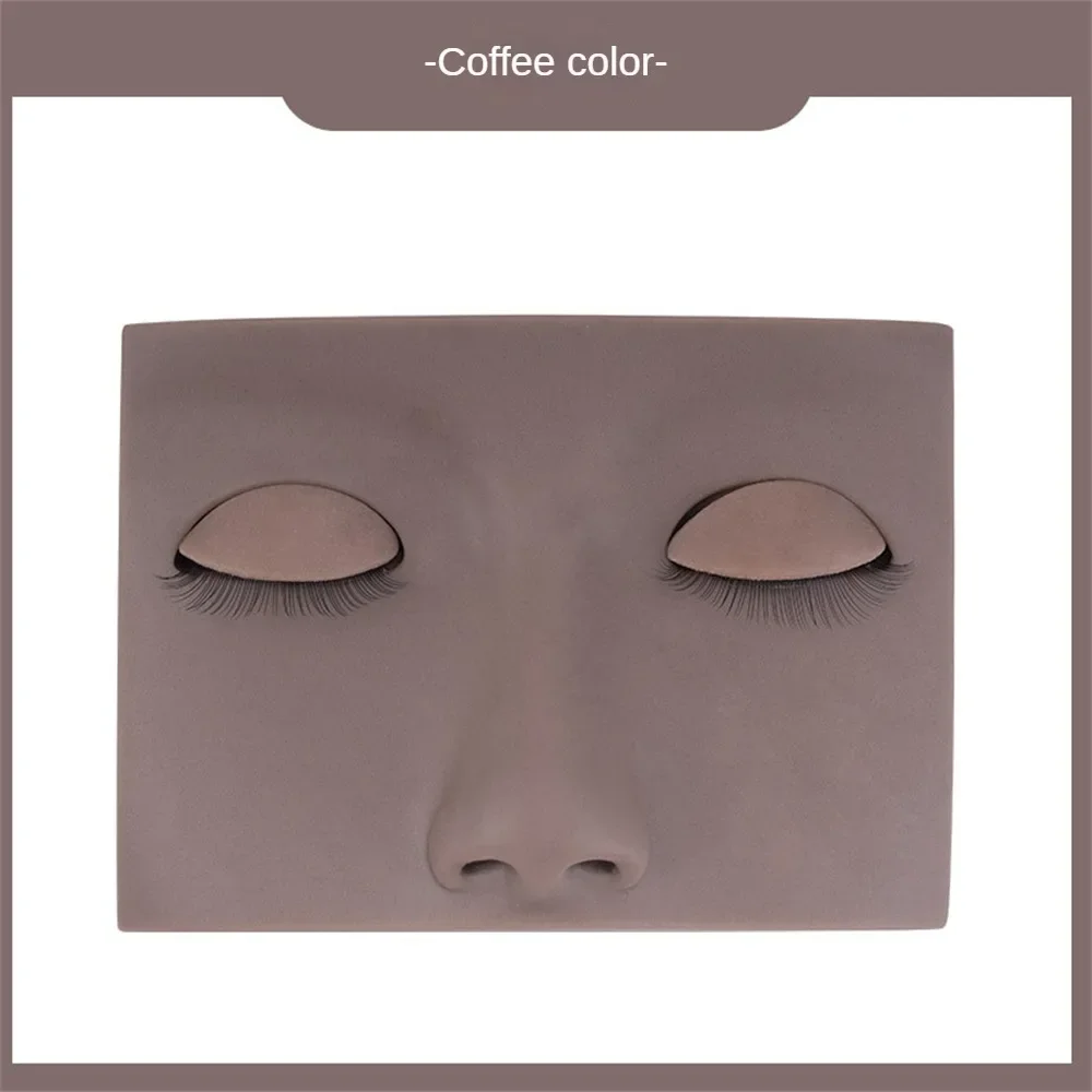 Headform Lash Makeup Supplies Lashes Accessories Grafted Eyelash Head Mold Mannequin Eyelashes Practice