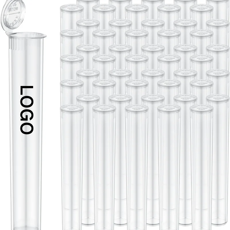 Child Resistant Storage Pre Roll Tube Waterproof Container BPA Free Plastic Pre Roll Tube