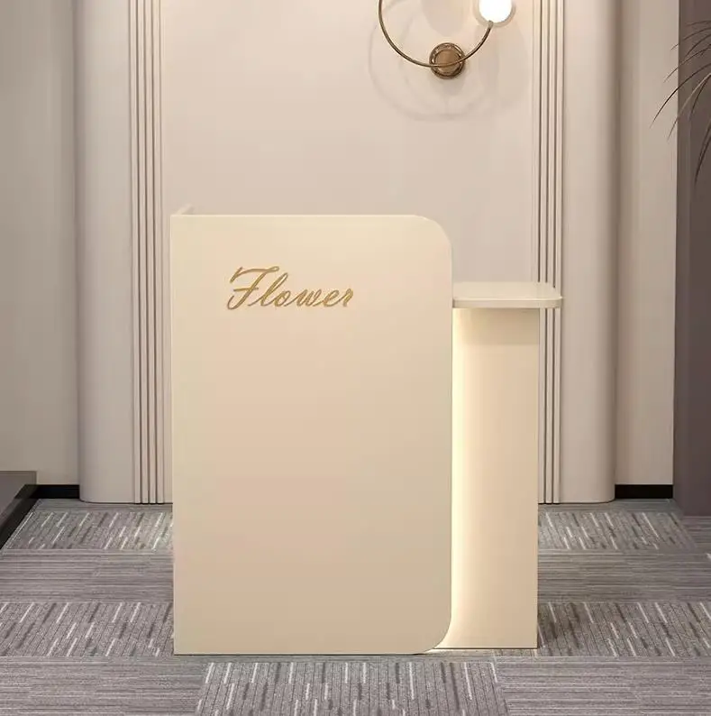 Milk Tea Clothing Shop Shop Bar Counter Retail Shop Checkout Counter Cashier Desk Reception Counter Table