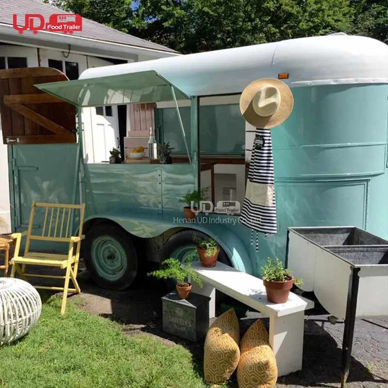 New Design Cheap Mobile Hot Dog Ice Cream Cart Tacos Truck Coffee Vending Trailer Food Horse for Sale