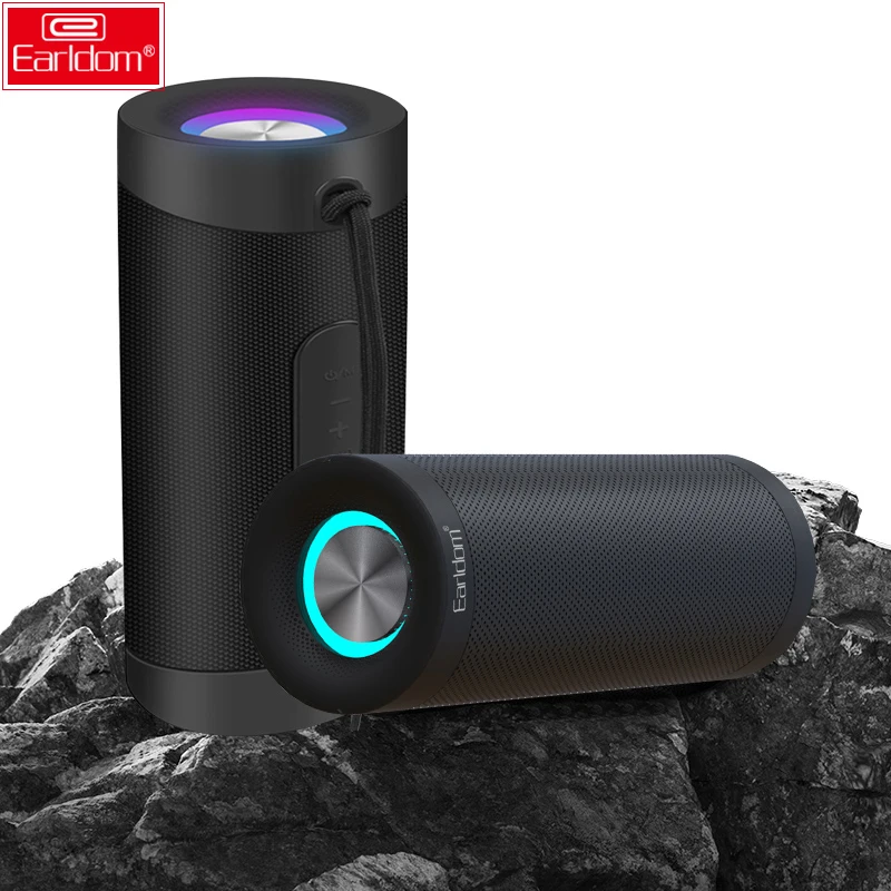 Earldom Mini Small IPX6 Waterproof TF FM AUX TWS BT Speakers Blue Tooth Music Mobile Outdoor Wireless Portable Speaker