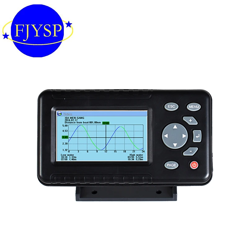 YSP 4.3 inch Echo Depth Sounder Sonar Fish Finder Combo Marine GPS Navigator