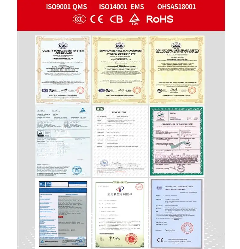 Низкое напряжение LV HRC керамический Тип NH / NT блоки предохранителей NH00 NH1 NH2 2