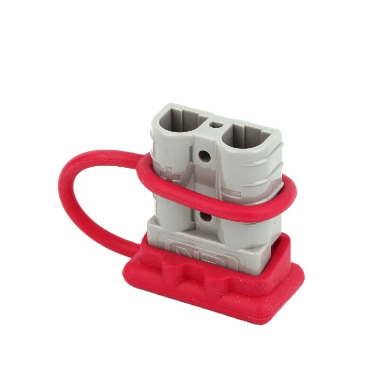 50A power connector with handle dust cover battery connector