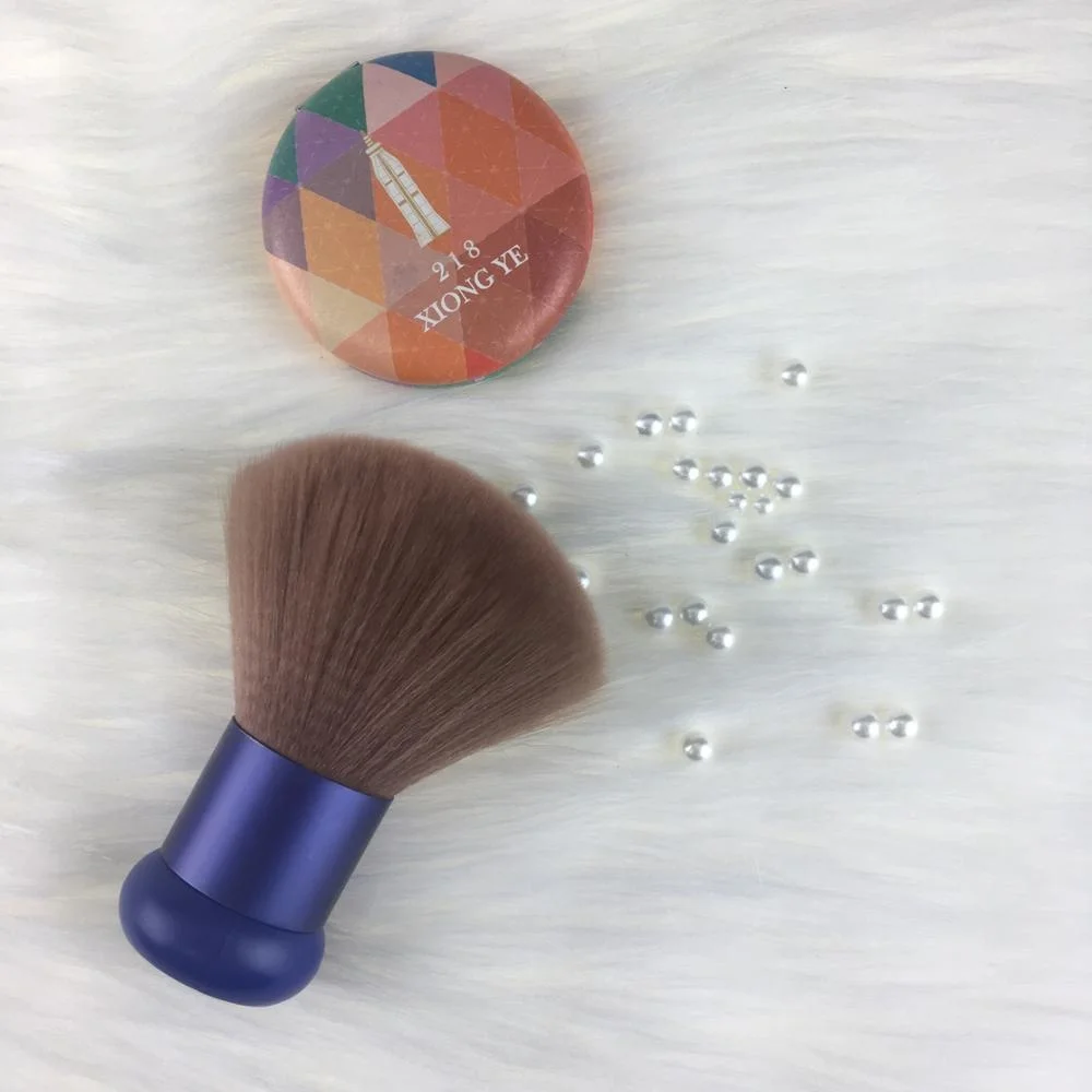 Custom your logo design factory wholesale vegan synthetic soft large kabuki body brush