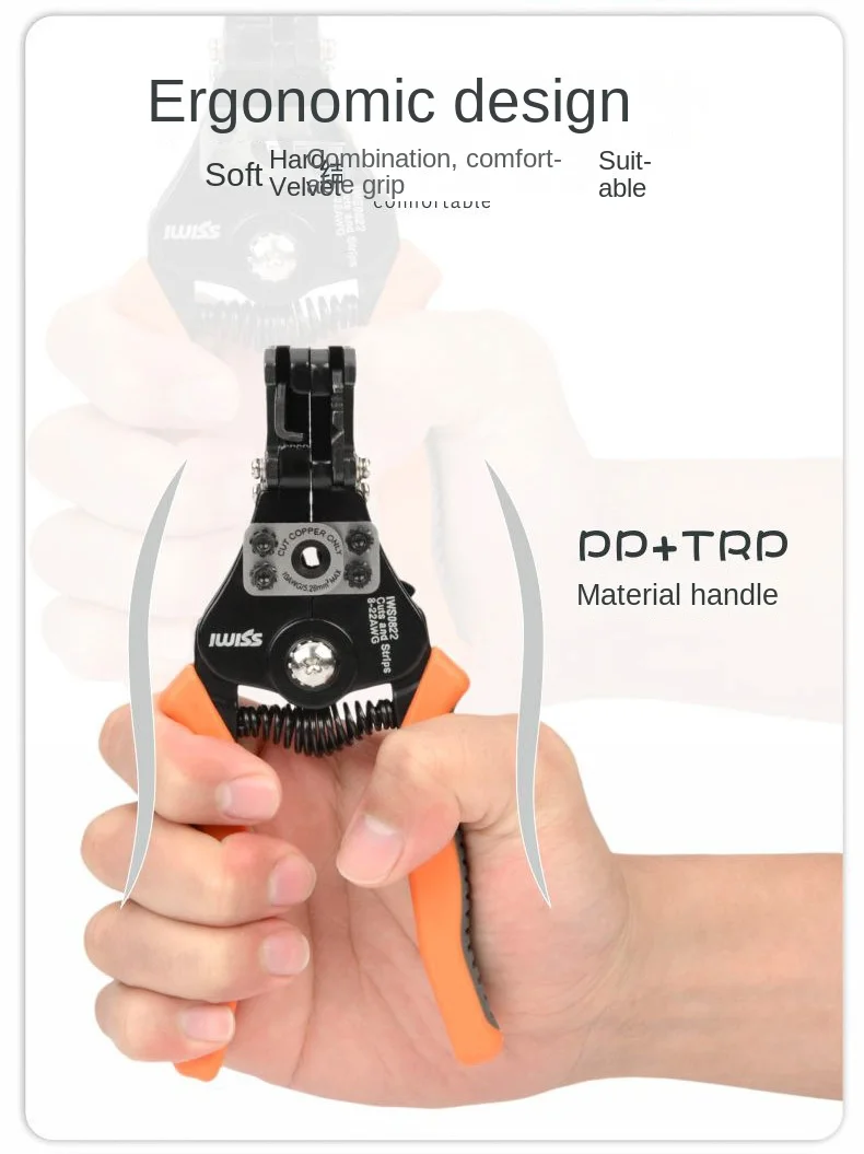 Professional Electrician Tools  Cable Stripper Crimping Plier Automatic Wire Stripper