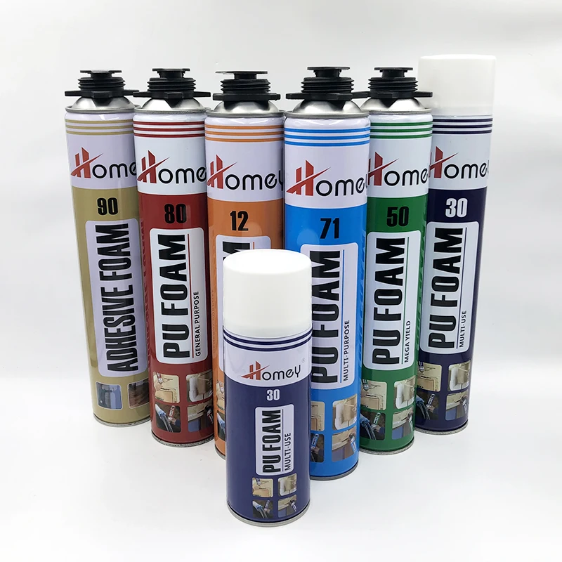 Homey high density classic expanding clean polyurethane foam manufacturing and pu foam
