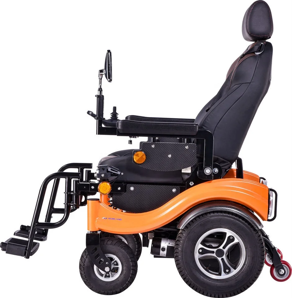 Portable Folding Power Wheelchair Auto Balance 500W Power electric Wheelchair for Handicapped Elderdly